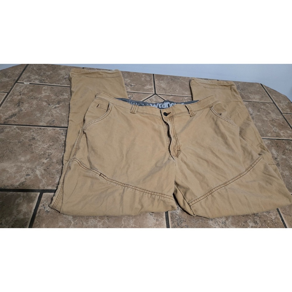 All Terrian X Wrangler Mens Tan Chino Size 38 x 32
